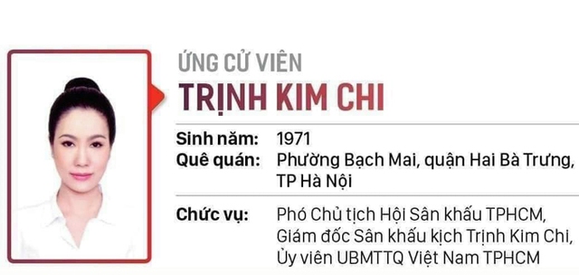 Trịnh Kim Chi ứng cử đại biểu HĐND TP HCM - Ảnh 3.