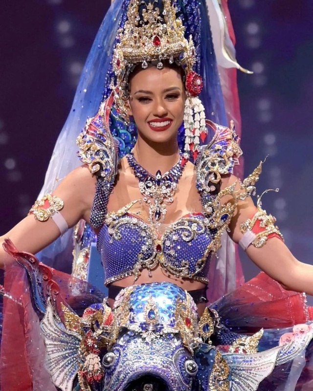 Sự cố trong đêm thi trang phục dân tộc ở Hoa hậu Hoàn vũ - Ảnh 5.