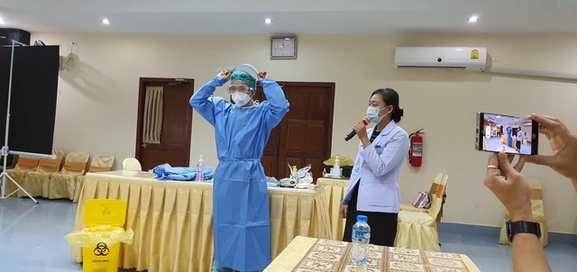 Chuyên gia y tế Việt Nam hỗ trợ kịp thời cấp cứu thai phụ Lào mắc COVID-19 - Ảnh 4.