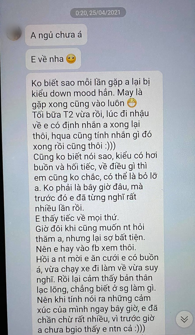 Vợ bắt gặp tâm thư người cũ của chồng gửi, đặc biệt nhất chính là câu anh ta trả lời cách 6 tiếng sau đó! - Ảnh 2.