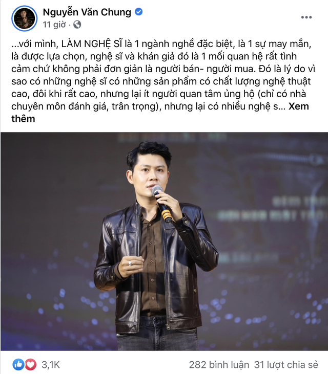 Nhạc sĩ Nguyễn Văn Chung và Vy Oanh khẩu chiến gay gắt về quan điểm khán giả nuôi nghệ sĩ - Ảnh 2.