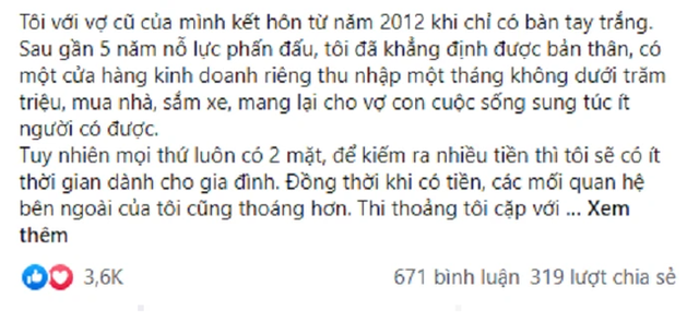 Ly hôn, chồng thách thức vợ liệu có sống nổi đàng hoàng nhưng 3 năm sau gặp lại, nhìn cuốn sổ trên tay cô mà anh chết lặng - Ảnh 1.