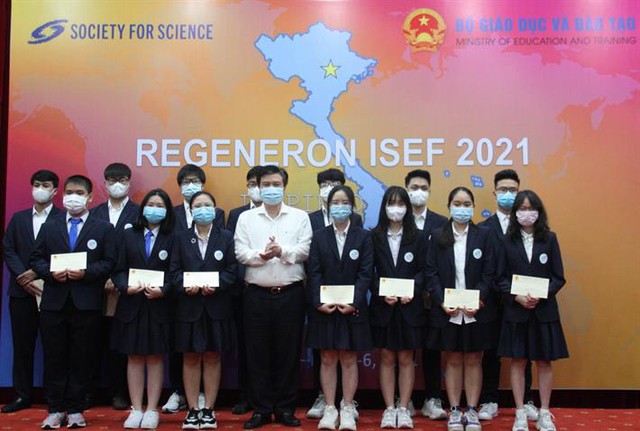 Học sinh Việt Nam đoạt giải cao tại Hội thi Khoa học Kỹ thuật quốc tế 2021 - Ảnh 1.