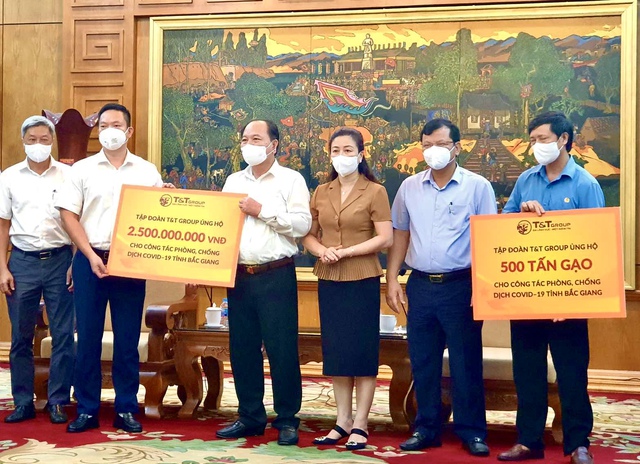 T&T Group ủng hộ 1.000 tấn gạo và 5 tỷ đồng tiếp sức cho Bắc Ninh, Bắc Giang chống dịch - Ảnh 3.