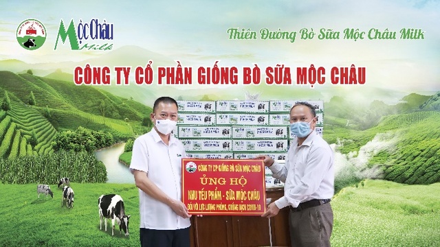 Mộc Châu Milk hỗ trợ hơn 50.000 sản phẩm sữa cho lực lượng tuyến đầu và người dân nơi tâm dịch COVID-19 - Ảnh 1.