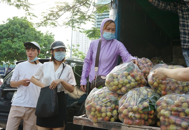 Người Hà Nội giải cứu vải Bắc Giang giá 20.000 đồng/kg - Ảnh 16.