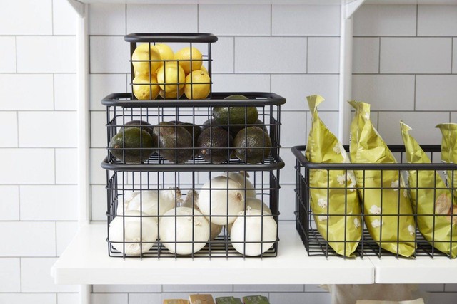 Ý tưởng lưu trữ rau quả thông minh cho căn bếp nhà bạn vừa gọn vừa đẹp - Ảnh 1.