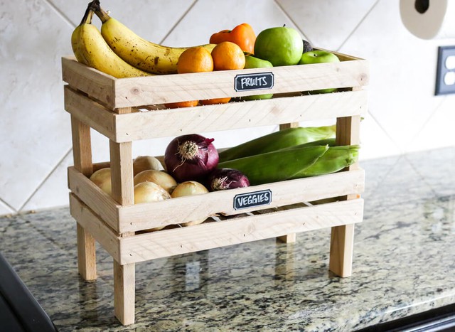 Ý tưởng lưu trữ rau quả thông minh cho căn bếp nhà bạn vừa gọn vừa đẹp - Ảnh 10.