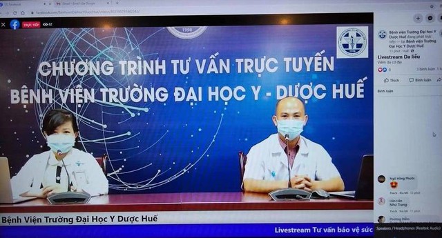 Bệnh viện Đại học Y dược Huế triển khai khám chữa từ xa miễn phí qua Video Call - Ảnh 2.