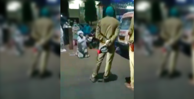 Người đàn ông mặc đồ bảo hộ quỳ lạy cảnh sát lan truyền chóng mặt trên MXH Ấn Độ, thực hư chưa rõ nhưng vẫn khiến dân mạng ứa nước mắt  - Ảnh 2.