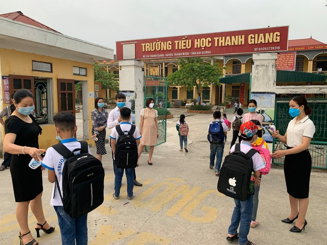 Hải Dương: Sáng nay, nhiều trường ở huyện Thanh Miện cho học sinh tạm thời nghỉ học - Ảnh 4.