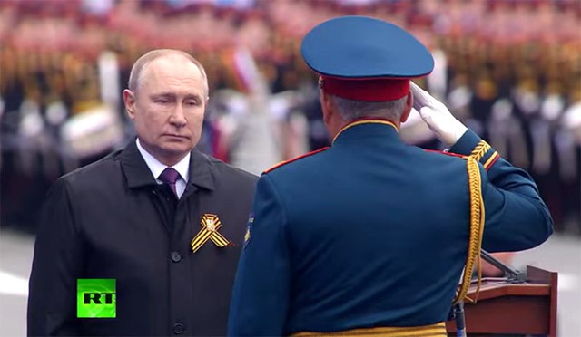 Hình ảnh quân đội Nga phô diễn sức mạnh mừng Ngày Chiến thắng - Ảnh 4.