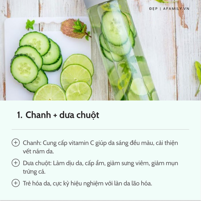 7 loại nước chanh detox tốt nhất: Giúp da dẻ trắng mịn, bụng gọn eo thon chẳng gợn mỡ thừa - Ảnh 3.