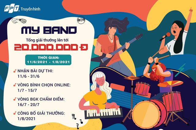 Tìm kiếm 10 tài năng trẻ trong cuộc thi ca hát My Band - Ảnh 3.