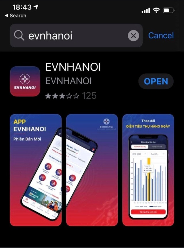 Chủ động theo dõi hóa đơn tiền điện trên App EVNHANOI - Ảnh 2.