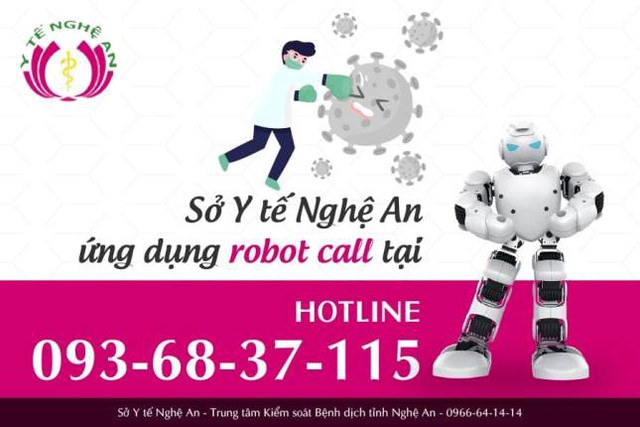 Nghệ An triển khai hệ thống Robot Call truy vết COVID-19 - Ảnh 2.