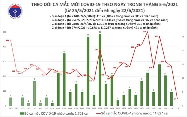 Bản tin COVID-19 sáng 22/6: TP HCM có 36 ca mới, cả nước thêm 47 bệnh nhân - Ảnh 2.