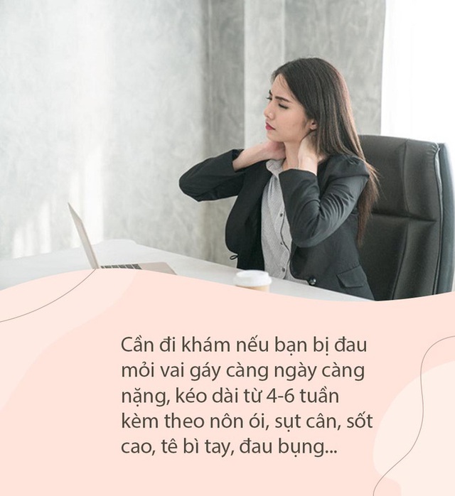 Đừng chủ quan trước đau mỏi vai gáy, vừa cản trở sinh hoạt lại còn là hồi chuông cảnh báo sớm 5 loại bệnh nguy hiểm sau - Ảnh 5.