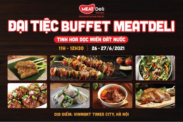 “Thỏa thuê” thưởng thức buffet 99k với vô vàn món ngon tại VinMart - Ảnh 1.