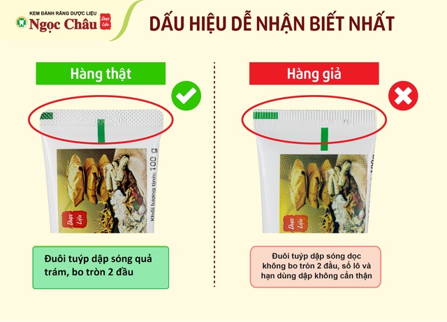 Cách nhanh nhất nhận diện Kem đánh răng dược liệu Ngọc Châu chính hãng, chuẩn chất lượng - Ảnh 3.