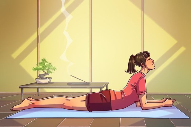 10 động tác yoga giúp giảm mỡ bụng dưới - Ảnh 1.