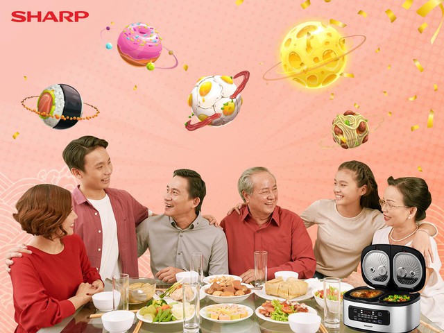 Bật cảm xúc ăn – tăng vị hạnh phúc cùng series minigame từ Sharp Việt Nam - Ảnh 1.