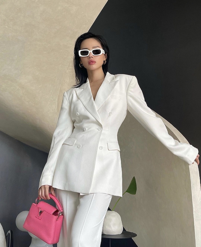 Học Khánh Linh 5 gợi ý phối áo blazer - Ảnh 7.