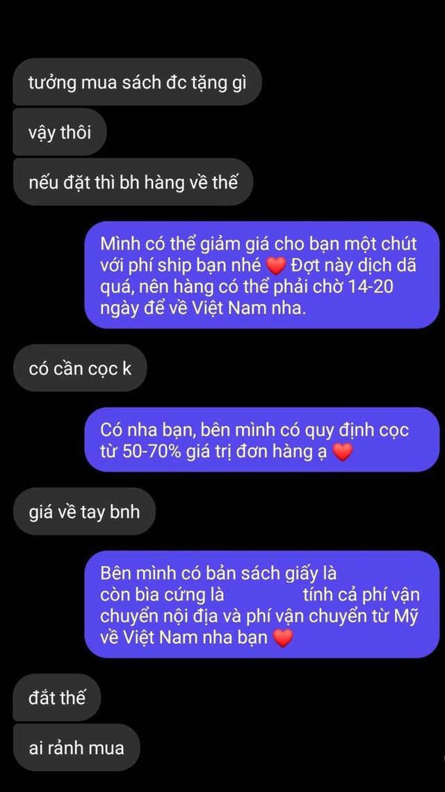 Nhiều khách mua hàng online hỏi cộc lốc Giá, bao tiền, inbox - Ảnh 2.