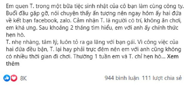 Bị bạn trai nói đào mỏ chỉ vì được mời ăn 3 lần mà chưa đáp lễ, cô gái chơi lớn khiến anh chàng ê chề không còn đường lui - Ảnh 1.