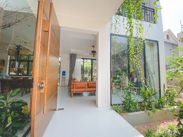 Ngôi nhà 90m² đẹp bình yên, xanh mát bóng cây giữa làng cổ Đường Lâm, Hà Nội - Ảnh 7.
