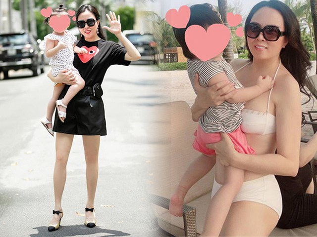 Mẹ bỉm Phượng Chanel bế con vẫn ăn mặc sành điệu, diện váy ngắn khoe cực phẩm trời cho - Ảnh 1.