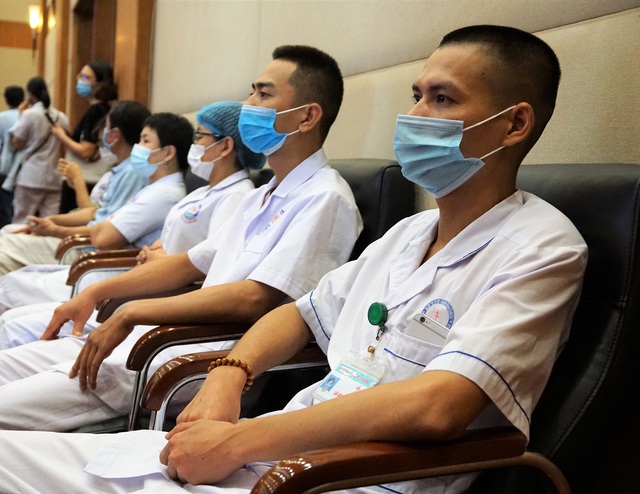 Hình ảnh đoàn y tế Hải Phòng trước lúc lên đường chi viện cho TP Hồ Chí Minh - Ảnh 7.