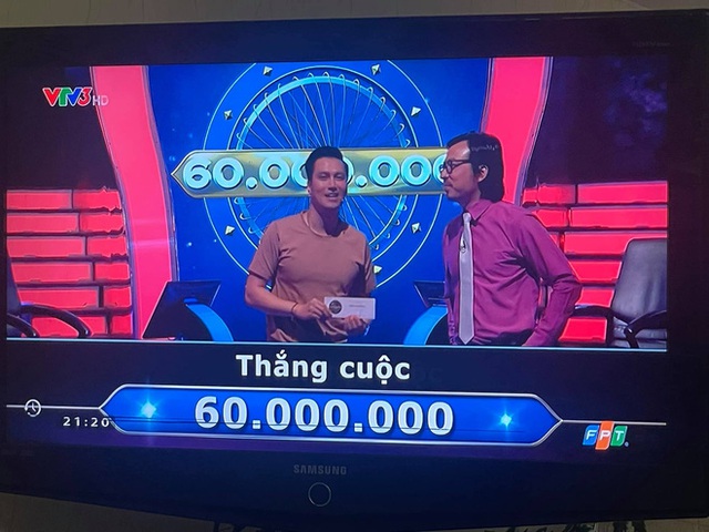 Việt Anh giành 60 triệu đồng ở Ai là triệu phú, xúc động trả lời câu hỏi về NSND Hoàng Dũng - Ảnh 2.