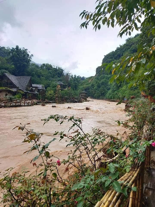 Hình ảnh bản Cát Cát - Sa Pa tan hoang do mưa lũ khiến nhiều người xót xa - Ảnh 3.