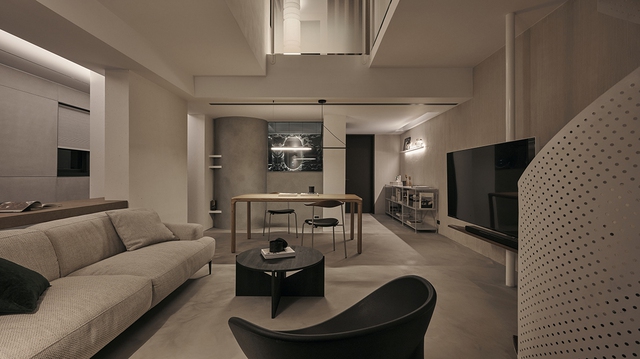 Căn hộ 2 tầng thiết kế theo phong cách tối giản đẹp mê mẩn của chàng trai độc thân - Ảnh 16.