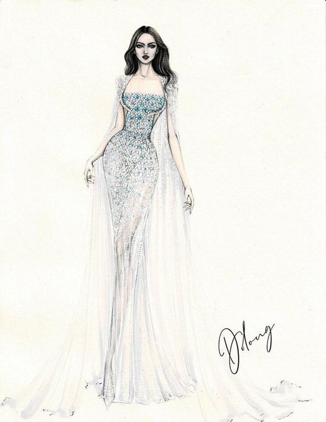 Nhà thiết kế nào sẽ hỗ trợ trang phục dạ hội cho Đỗ Thị Hà tại Chung kết Miss World 2021? - Ảnh 6.