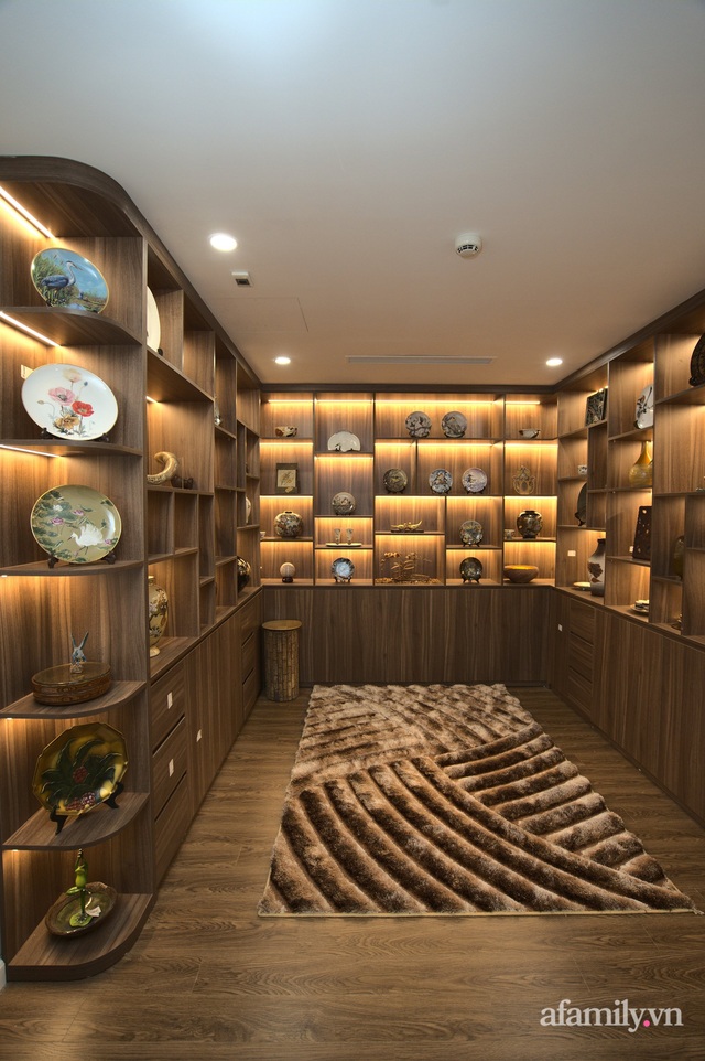 Căn hộ 107m² đẹp sang trọng với nội thất gỗ, chi phí hoàn thiện 150 triệu đồng ở Hà Nội - Ảnh 13.