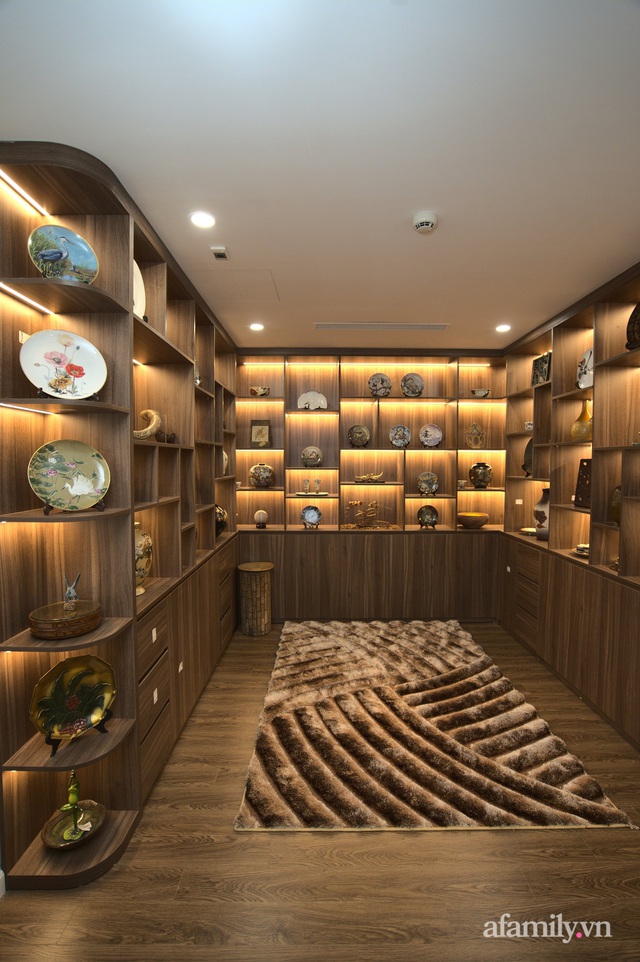 Căn hộ 107m² đẹp sang trọng với nội thất gỗ, chi phí hoàn thiện 150 triệu đồng ở Hà Nội - Ảnh 16.