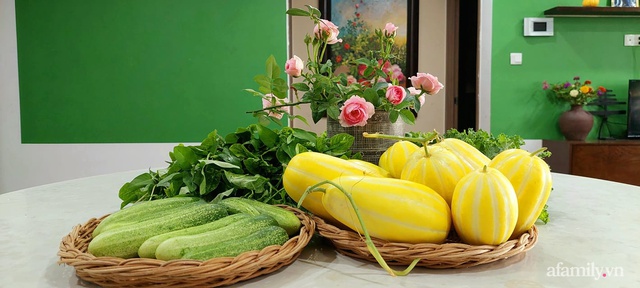 Sân thượng 50m² không khác gì trang trại với đủ loại rau quả sạch theo mùa của mẹ đảm ở Hà Nội - Ảnh 20.