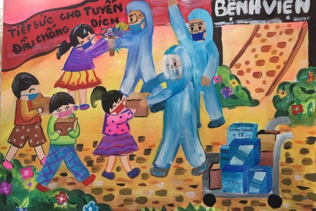 Chung tay đóng góp cho quỹ Vắc-xin, cùng bé vẽ tranh tham gia “Ngày hội sắc màu 2021” - Ảnh 5.