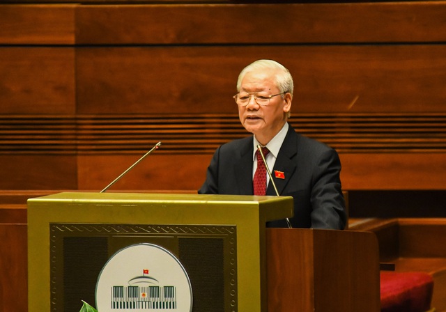 Tổng Bí thư Nguyễn Phú Trọng: Kỳ họp đầu tiên mở ra giai đoạn mới đầy triển vọng tốt đẹp - Ảnh 2.