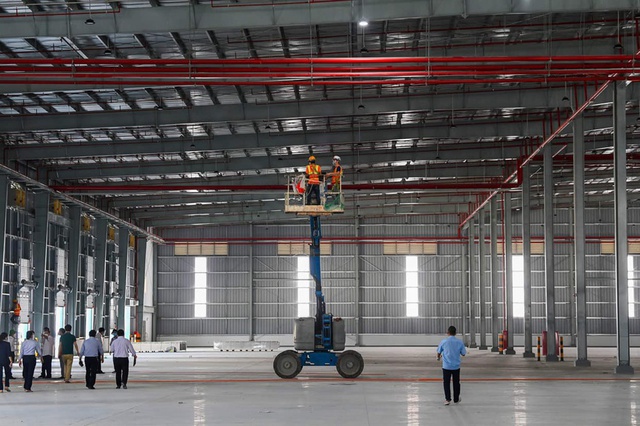 Xây dựng bệnh viện dã chiến lớn nhất Bình Dương - Ảnh 1. Xây dựng bệnh viện dã chiến lớn nhất Bình Dương - Ảnh 1.