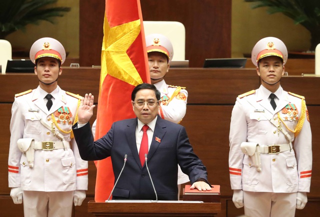 Thủ tướng Chính phủ nhiệm kỳ 2021-2026 Phạm Minh Chính tuyên thệ nhậm chức - Ảnh 2.