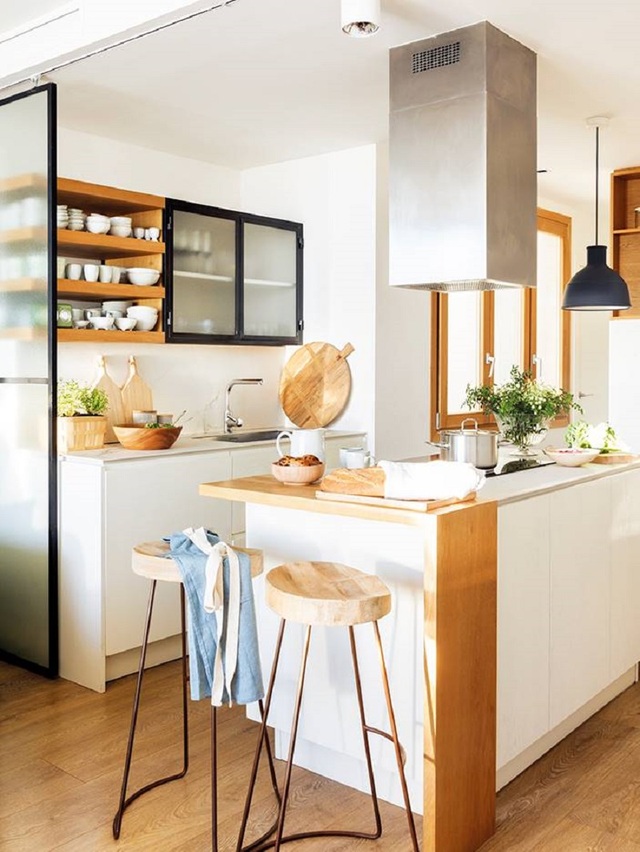 11 thiết kế bếp nhỏ đầy ấn tượng và thông minh dành cho các căn chung cư có diện tích hẹp - Ảnh 11.