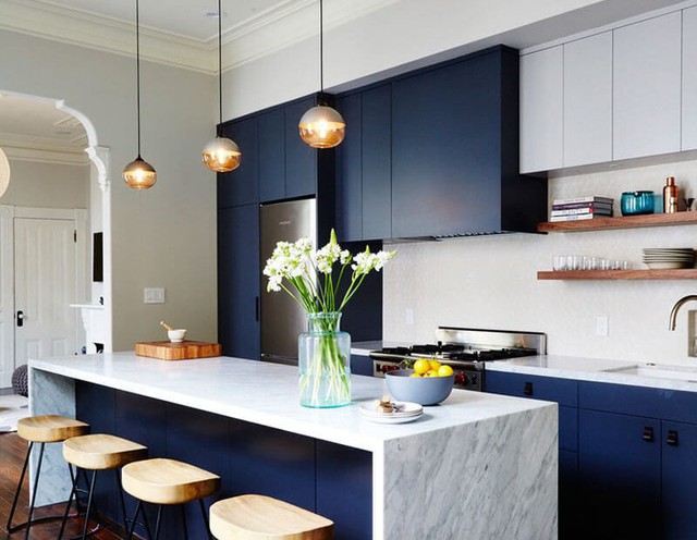 11 thiết kế bếp nhỏ đầy ấn tượng và thông minh dành cho các căn chung cư có diện tích hẹp - Ảnh 3.