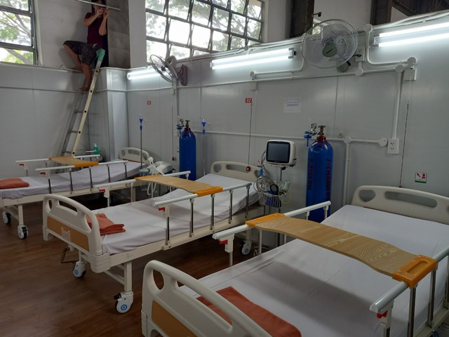 Bệnh viện Dã chiến số 16 TPHCM đi vào hoạt động - Ảnh 4.