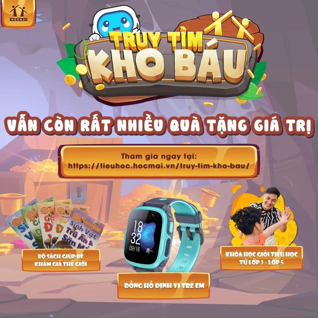 Con thêm thông thái, hái quà thật to với Thử thách Truy tìm kho báu - Ảnh 3.