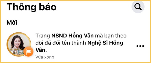 NSND Hồng Vân chính thức lên tiếng về việc bỏ danh hiệu ra khỏi tên fanpage - Ảnh 2.