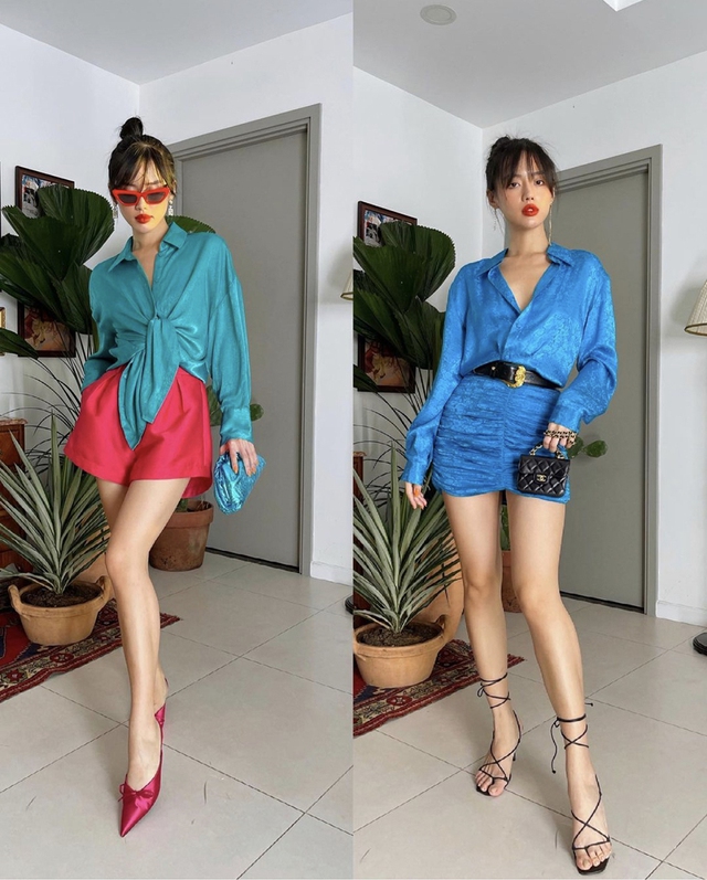 Khánh Linh gợi ý mặc màu đúng trend - Ảnh 10.