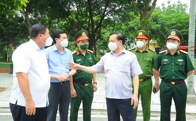 Hà Nội: 7.500 giường bệnh phục vụ COVID-19 ở quận Hoàng Mai sắp được kích hoạt hết công suất - Ảnh 2.